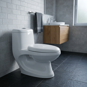 Wolf WC Sanitary Ware Soft Seat Cover WC Sièges de toilette monobloc S ou P Trap Sanitary Ware Toilette monobloc d'usine indienne - Product Image 3