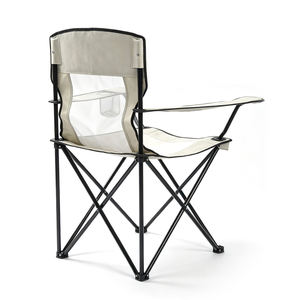 Chaise de pêche pliable légère de haute qualité avec maille respirante pour le camping en plein air, le jardin et les pique-niques - Option de logo personnalisé - Product Image 5