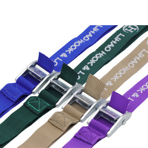 Buckled Dây Đeo Căng Đai Cho Xe Ô Tô Xe Máy Xe Đạp Hành Lý Túi Dây Đeo Lashing Belt <span class=keywords><strong>3</strong></span> Mét Dài Đàn Hồi Nylon <span class=keywords><strong>Webbing</strong></span> 500 Cái - Product Image 3