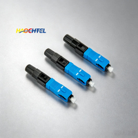 Conector Rápido de Fibra Óptica HC01 c SX SC UPC de 55 mm, Monomodo, Sin Fusión, Montaje en Campo, Conector Rápido FTTB para ODN