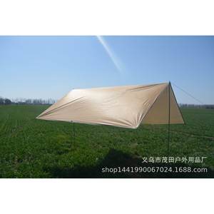 Toldo Tianshan Camel, Verde Militar, Poliéster Impermeable, Refugio para Campamento al Aire Libre, Poste Cuadrado de Aluminio, Diseño Minimalista - Product Image 5