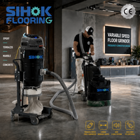 Convertisseur de fréquence SIHOK, meuleuse à béton à vitesse variable, 540 mm, 4 kW, 6 disques, polisseuse pour époxy, terrazzo, marbre, 220 V, 380 V