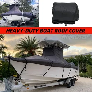 Heavy Duty Waterproof Boat Roof Cover <b>Yacht</b> 210D Dustproof Outdoor Protection Oxford Fabric Anti-smashing Durable and Tear Cover - Product Image 2