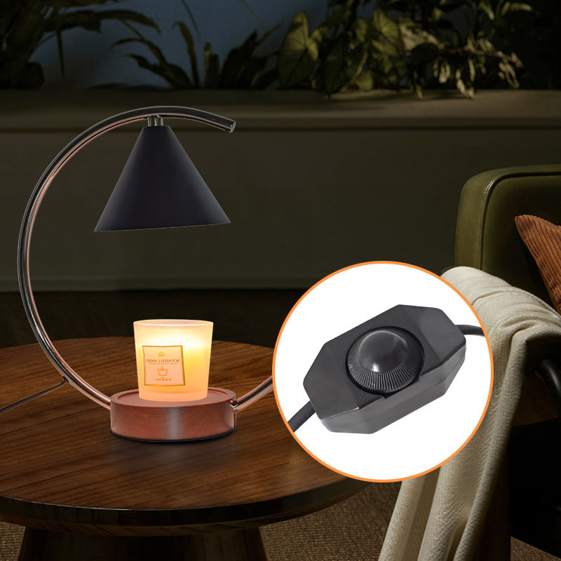 ORANGLES Lewondr Moon Frame Electric Candle Warmer | Minimalist Wax Melt Warmer with 2 Dimmable Bulbs | Bedroom Home Decor – orangles Qatar - high resolution display - exposing craftsmanship - Image 2 of 6 | built for everyone | Lewondr Moon Frame Electric Candle Warmer | Minimalist Wax Melt Warmer with 2 Dimmable Bulbs | Bedroom Home Decor – orangles Qatar for sale Georgia | Free Shipping ORANGLES