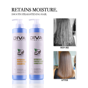 Set de Cuidado Capilar con Crema Personalizada de Marca Privada <span class=keywords><strong>DIVA</strong></span>, Orgánico, Nutritivo, Hidratante, Anticaída, Anticaspa, con Queratina, Refrescante - Product Image 4