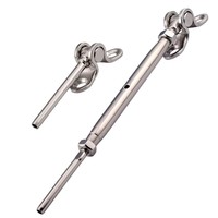 Kit Railing Kabel Baja Tahan Karat 180 Derajat Dapat Disesuaikan, Keranjang Bunga Ayun, Sistem Pengukuran Metrik/Imperial; Langsung dari Cina