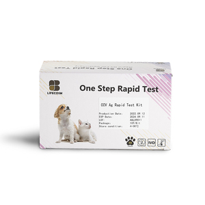 Prix usine Canine Coronavirus Ag Test kit Parvovirus + ccv + giardia + rotavirus/cpv + Ccv + Gia + Crv Ag Test Pet Cat Test Kit - Product Image 3