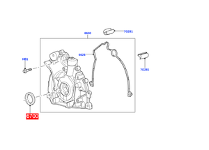 1102415 Sello de Aceite del Cigüeñal Delantero para <span class=keywords><strong>Range</strong></span> <span class=keywords><strong>Rover</strong></span> Sport Discovery <span class=keywords><strong>3</strong></span> y 4 Todos los Modelos Diésel - Product Image 2
