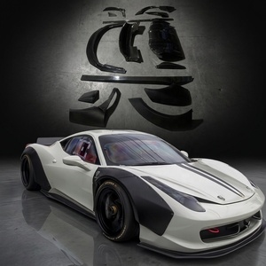Nuevo Kit de Fibra de Carbono para Carrocería Ancha Ferrari 458, Componentes Modificados para el Exterior del Automóvil de Alto Rendimiento, Apariencia Deportiva - Product Image 1