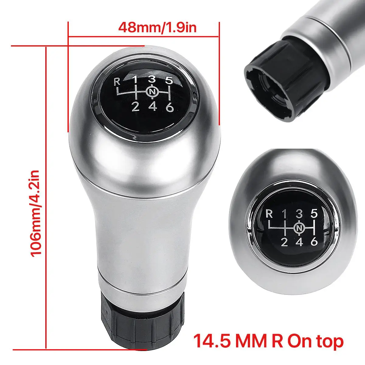 14.5 MM R En la parte superior