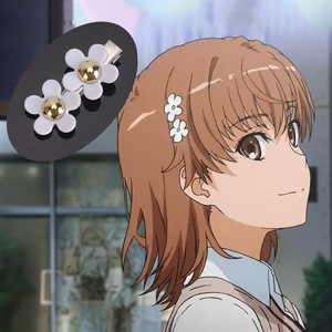 La principale pince à cheveux Sainte Misaka <span class=keywords><strong>Mikoto</strong></span> et une pince à cheveux de cosplay Misaka <span class=keywords><strong>Mikoto</strong></span> - Product Image 1