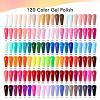FZN Nouveau Gel UV 15ml pour Ongles – Produits de Beauté et Soins des Ongles Professionnels pour Femme – Kit de Vernis Gel 1000+ Couleurs avec Base et Top Coat