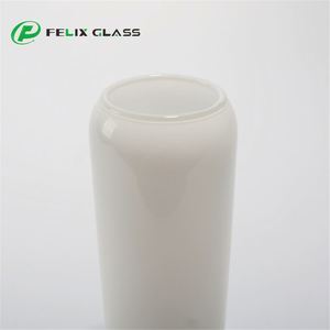 Cúpula de Vidrio Blanco Ópalo para Decoración del Hogar, Elegante Pantalla de Lámpara de Vidrio de Tamaño Mediano con LED Regulable para Cuidado de la Vista y Florero - Product Image 4