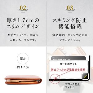 Cartera de cuero genuino de estilo japonés, monedero de gran tamaño para hombre con múltiples ranuras para tarjetas y diseño antirrobo - Product Image 3