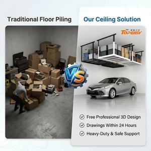Topeasy <span class=keywords><strong>étagère</strong></span>s de toit supérieures personnalisées support suspendu au <span class=keywords><strong>plafond</strong></span> de stockage de <span class=keywords><strong>garage</strong></span> - Product Image 2