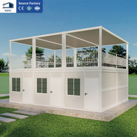 Maison conteneur modulaire mobile pliable de haute qualité, prête à l'emploi, pour bureau, hôtel, dortoir, étanche