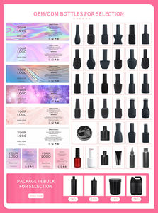 Nouvel arrivage de vernis à ongles en gel Uv/Led Soak Off Shimmer Snowflake Nail Gel Polish Hybrid Nail Glitter Sequins Gel Vernis - Product Image 6