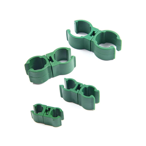 HDPE 8/11/16/20mm Cross Clip Garden <b>Plant</b> <b>Support</b> Stake Bracket Connector Grafting Pole Fixed <b>Frame</b> Accessories - Product Image 4