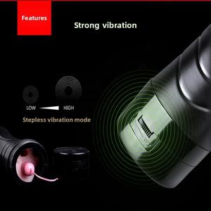 Masturbatore elettrico TPE maschio con velocità continua realistico anale/vaginale/orale con Base di aspirazione staccabile - Product Image 3