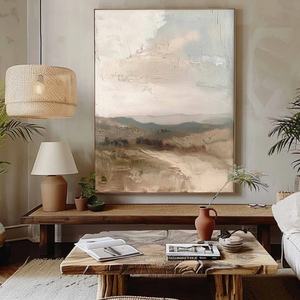 Arte Mural Moderno Personalizado, Pintura Abstracta Acrílica Hecha a Mano, Naturaleza Muerta de Lujo sobre Lienzo, Arte Texturizado 3D para Hogar y Hotel - Product Image 1