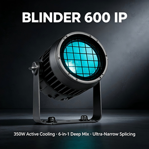 Projecteur LED matriciel à un seul faisceau en alliage d'aluminium DMX512 RGBALC Série Concert avec indice de protection IP65 - Product Image 2