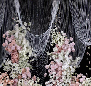 <span class=keywords><strong>Rideau</strong></span> de perles de cristal pour mariage, chaîne de perles, <span class=keywords><strong>rideau</strong></span> de cristal pour <span class=keywords><strong>plafond</strong></span>, décoration de <span class=keywords><strong>rideau</strong></span> de cristal, <span class=keywords><strong>rideau</strong></span> d'eau suspendu - Product Image 2