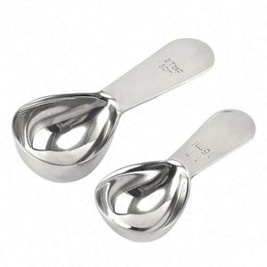 430 Stainless Steel Powder Scoop 30ml 15ml Modern Coffee Bean <b>Measuring</b> <b>Spoon</b> Flour Powder <b>Spoon</b> for Baking Tools - Product Image 1