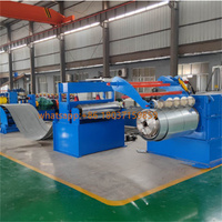 Máquina de línea de corte longitudinal de bobina y máquina de línea de corte a longitud Acero automático Colombia Chile India Azul Chino Kenia Clave África