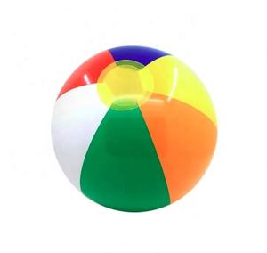 Ballon de plage gonflable géant en PVC coloré de haute qualité avec logo personnalisable imprimé - Product Image 4