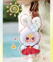Baby Three Macaron Niedliche Hasen-Serie Blind Box Modische Deko-Kollektion Modellfigur Spielzeug Niedlicher Anhänger Plüschpuppe Unisex 12+
