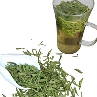 Thé vert Longjing de haute montagne du Yunnan, forme plate, nouvelle récolte 2026, feuilles en vrac, qualité jaune, notes de bourgeons de haricot, pour buffets, paniers-cadeaux et événements