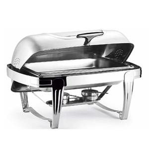 Restauration commerciale en acier inoxydable 201 ustensiles de cuisine 9L hôtel métal Buffet plus chaud <span class=keywords><strong>bougie</strong></span> marmite <span class=keywords><strong>chauffe</strong></span> Restaurant fournitures - Product Image 1