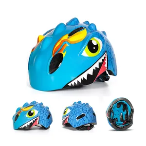 Top Selling CPSC Certified Most Comfortable Dinosaur Bike Helmet For Kids Children Helmet Bike Cycling Helmets