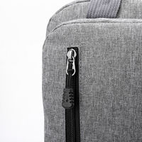 Ensemble de voyage pour ordinateur portable fonctions multiples pour les affaires ensemble de sac d'ordinateur unisexe étanche