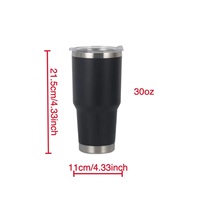 Termos Personalizados con Aislamiento de Doble Pared de Acero Inoxidable 18/8, 30oz, para Bebidas Calientes y Frías
