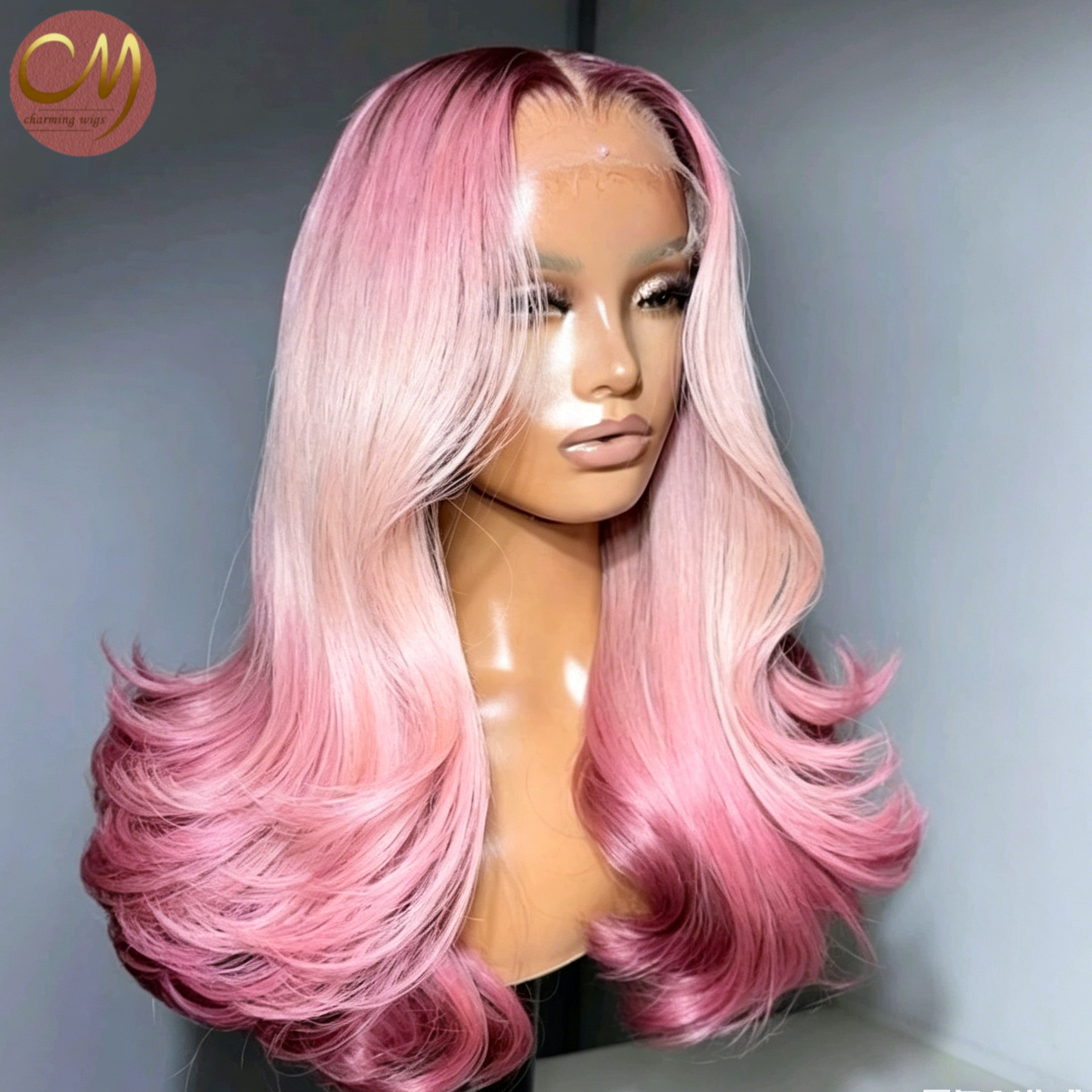 ombre rose