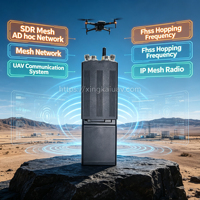 Radio maillée portable SDR pour communication longue portée, système de contrôle de drone, réseau maillé à fréquence sauteuse FHSS pour drone de levage lourd