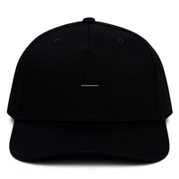 Gorras de Béisbol de Algodón Puro Transpirables de Cinco Paneles, Gorra Trucker con Visera Larga, Gorras Lisas con Logotipo Personalizado