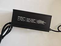 Chargeur de batterie au lithium pour scooter HR0012 14,6V/14,75V 25A, 30A, 40A avec écran OLED, entrée 110/220V