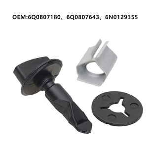 Clip de sujeción de plástico para cubierta de parachoques Audi Q5 Q7, números de pieza 6Q0807180, 6Q0807643, 6N0129355, pieza automotriz - Product Image 3