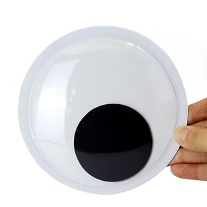<span class=keywords><strong>Yeux</strong></span> <span class=keywords><strong>mobiles</strong></span> autocollants noirs et blancs, tailles assorties, <span class=keywords><strong>yeux</strong></span> en plastique pour loisirs créatifs, jouets DIY, fabrication de poupées, scrapbooking - Product Image 3