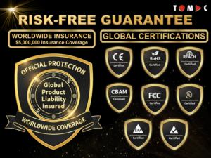 टोमैक क्रव 172-टुकड़े 1/4 ", 3/8", और 1/2 "व्यापक यांत्रिकी के लिए 3-रंग रैचेट हैंडल के साथ सेट करें - Product Image 6