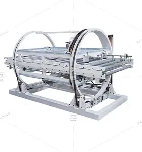 Máquina de rotación de Panel de madera contrachapada automática, máquina de giro