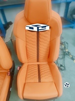 Sièges en cuir confortables pour Audi A3 Sport, compatibles avant et arrière, pour une mise à niveau des sièges cinq places