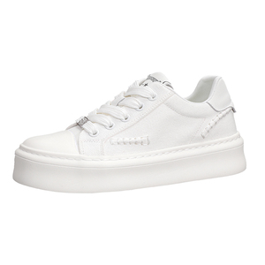 NUOVE Sneakers Originali in Tela con Lacci di Alta Qualità per Uomo, Scarpe Casual Bianche in Gomma, Produzione Guangzhou, Spedizione <span class=keywords><strong>Online</strong></span> - Product Image 1