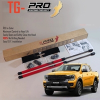 Kit de Amortiguadores para el Capó Delantero para Ford Ranger de Próxima Generación 2022-2026+, Ranger Raptor y Everest, Soporte de Elevación con Amortiguador de Gas