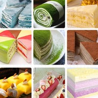 Machine commerciale automatique pour mini-gâteaux mille-feuilles et crêpes