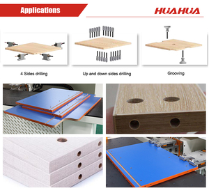 Foshan fabrika kaynağı en iyi fiyat SKH-612HSA ahşap <span class=keywords><strong>panel</strong></span> mobilya cnc çok sıkıcı makinesi - Product Image 2