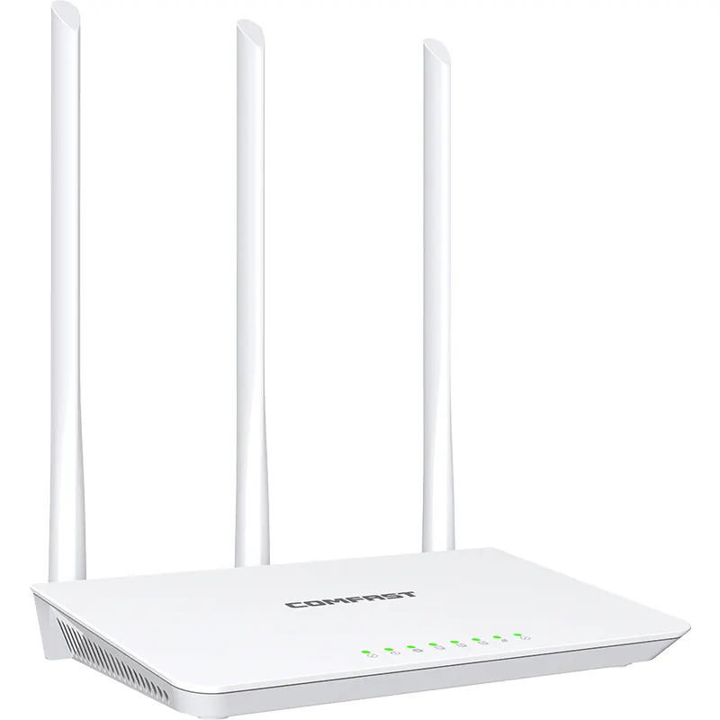 Comfast cf-router wifi router 300mbps della parete penetrante 3 antenna router wireless