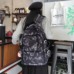 Hot Selling <b>Lightweight</b> Large-Capacity Oxford <b>Backpack</b> for Girls Junior High School Students Fresh & Trendy Casual Style Bag - Product Image 5